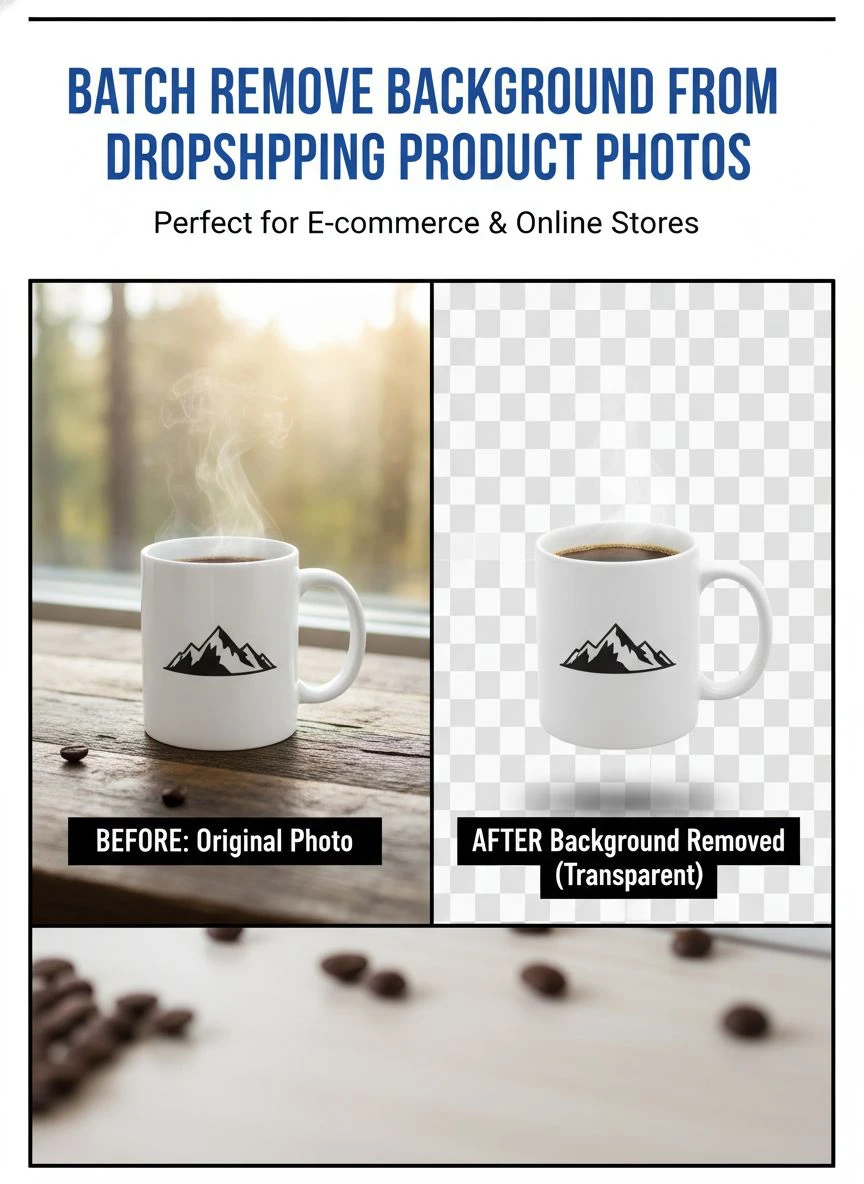batch remove background from drop shipping product photos - Professional Guide